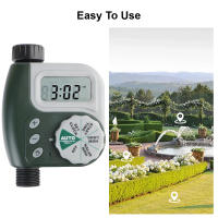 Reloj Digital Timer De Riego Para Jardín Controlador Dial Inteligente Con Pantalla LCD Multíple Programable Y Automático - details 3