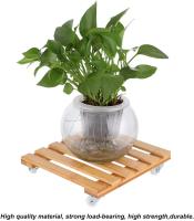 G Plant Pot Cart, Soporte de bandeja de planta móvil Soporte de planta con ruedas para patio - details 2