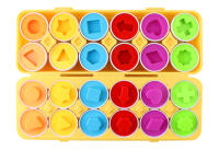 Juego De Educación Matemática Montessori Para Niños 12PCS Juguetes Inteligentes De Huevos Y Tornillos 3D Puzzle Educativo Para Niños Entre 3 Y 12 Años - details 28