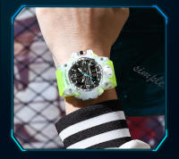 Reloj De Pulsera Militar Deportivo Para Hombre SANDA 3133 G Style 50M a Prueba De Agua Resistente Al Shock Con Cuarzo Digital Y Luz LED - details 18