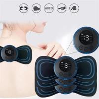 Masajeador De Cuello Eléctrico Mini Almohadilla Para Espalda Alivio De Músculos Estimulador Antifatiga Herramienta De Masaje Para Uso Doméstico - details 2