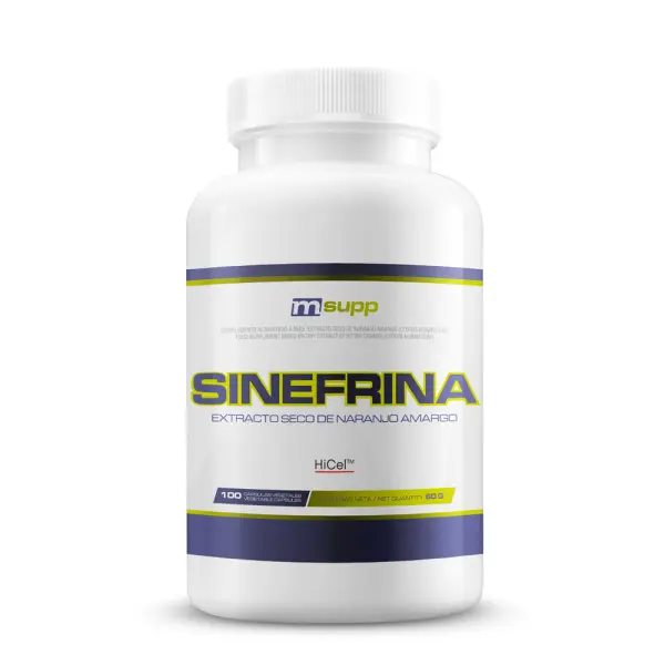Sinefrina 20mg - 100 Cápsulas Vegetales MM Supplements - 1