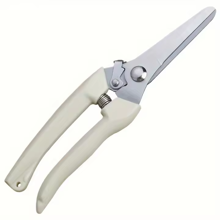 Tijeras De Acero Inoxidable Para Cortar Flores Y Ramas De Jardín Uso Doméstico Y Enraizamiento De Frutas Herramienta De Podar Para Árboles - 1