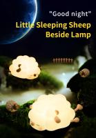 Lámpara De Noche LED De Oveja Cartoon Recargable Iluminación Suave Para Decoración De Dormitorio Y Mesa Regalo Para Niños Cumpleaños Jardín - details 0