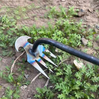 Aerador De Jardín De Acero Manganés Herramienta Manual Para Eliminar Malas Hierbas Y Raíces De Grama Multifuncional Para Suelo Arenoso - details 3