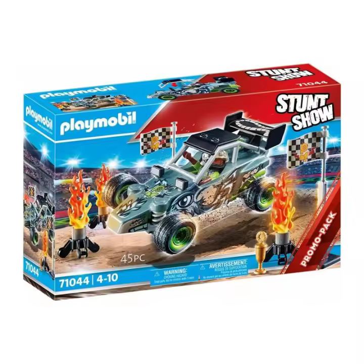 PLAYMOBIL STUNTSHOW 71044 RACER BUGUI CARRERAS - 1