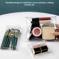 Bolsa De Maquillaje Transparente Y Impermeable Para Diferentes Sieges Organizador De Cosméticos Portátil Almacenamiento De Estación De Trabajo De Pincel Y Cepillo De Maquillaje - details 0