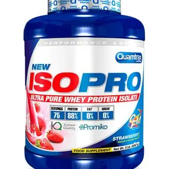 ISOPRO CFM 4 LB (1.8 kg) - Proteína Aislada de Suero de Alta Calidad QUAMTRAX Protein - 1