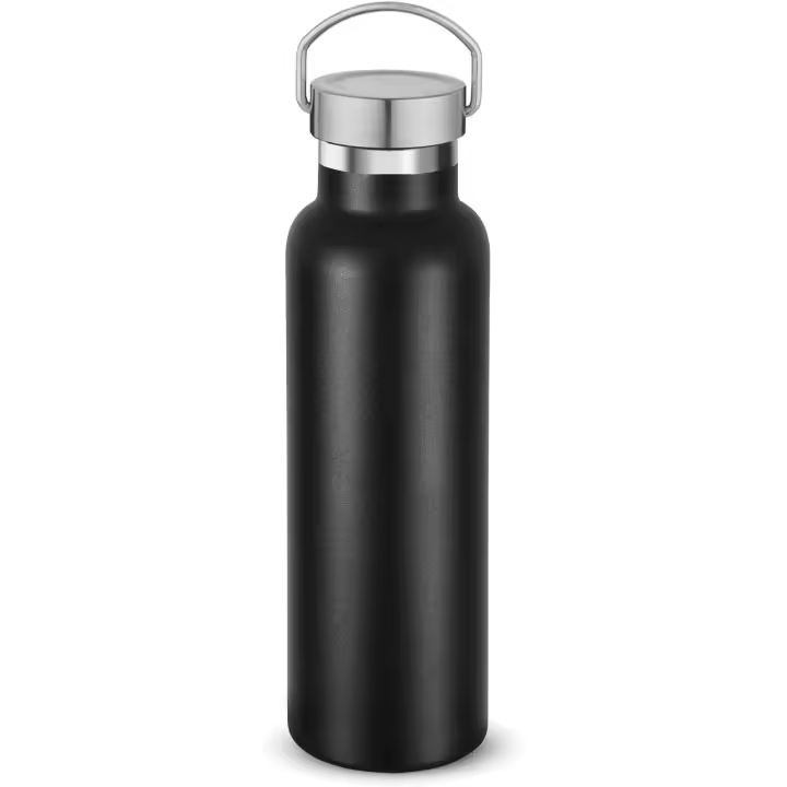 Neihepal Fog Stainless Steel Water Bottles,20 Ounce Vacuum Insulated Double Wall Travel Bottle with Leak Proof Lid of Handle,Metal Reusable Standard Mouth Flask Thermoses for School,Hikers,Gift - 1