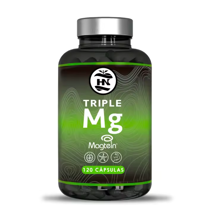 Triple Magnesio Complex Premium con Magtein® 210 mg de Magnesio (120 Caps) - 1