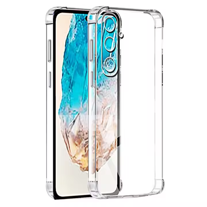 Funda De Teléfono Transparente con Airbag Para Samsung Galaxy M35 M15 M05 M55 M54 M34 M24 M14 4G 5G Protector Antibolpes Con Cubierta Trasera De TPU - 1