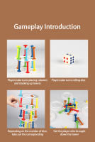 Juego De Mesa Interactivo Familiar Divertido Torre De Equilibrio Caída Juguete Educativo Para Niños Regalo De Cumpleaños - details 2