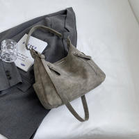 Bolso Bandolera De Lujo Para Mujer Diseñador Oblique Capacidad Grande Retro PU Mate Bolso De Hombro Single Estilo Bohemio - details 19