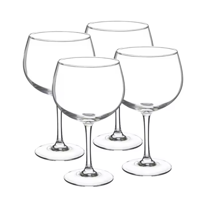 Festëën® Juego 4 copas GIN TONIC, Juegos de vasos, Cristal, 72cl / 23,6oz  Copas Especiales, de alta Calidad, PRODUCTO EUROPEO - Festeen · ¡Fiestas sin Freno! - 1