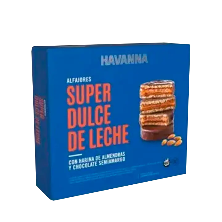 Havanna Alfajores Super Dulce de Leche 4 Uds Sin Gluten - Qumir - 1