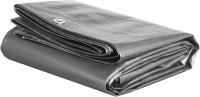 Lona de la piscina de la lona de Pctive PE 2x3m 280g/m², cubierta impermeable y lona impermeable a prueba de rasgón, gris - details 3