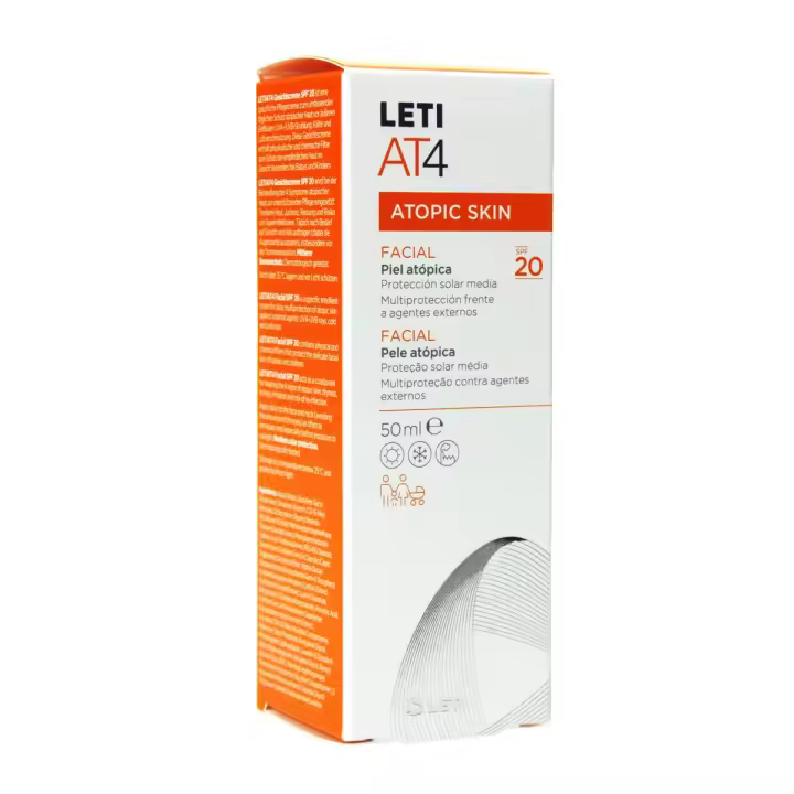 Leti at-4 facial spf 20 50 ml - 1