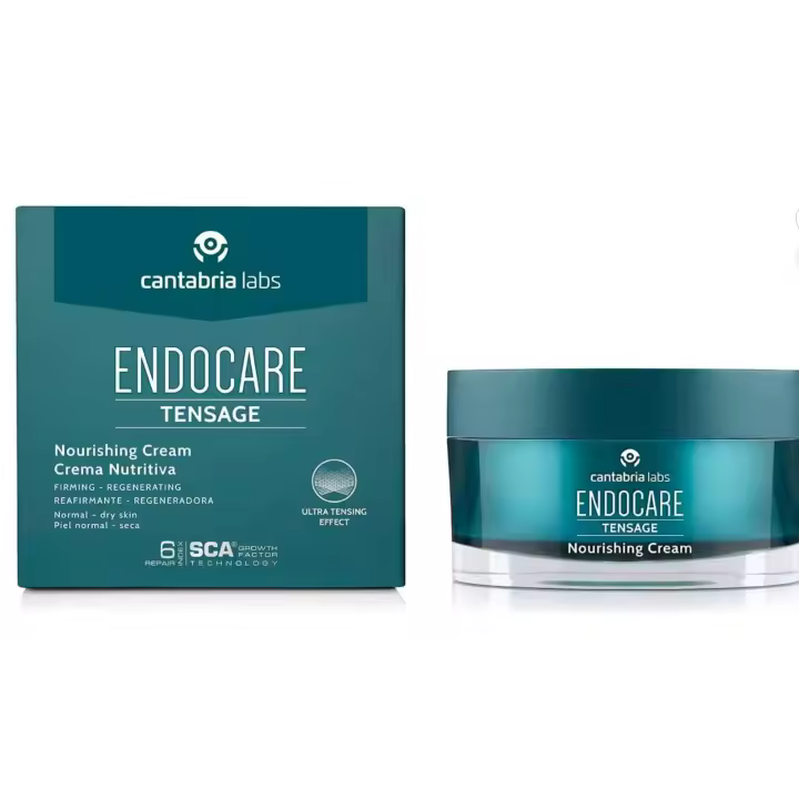 Endocare Tensage 50ml Crema antiarrugas, redensificante con triple acción reafirmante, de textura rica y nutritiva - 1