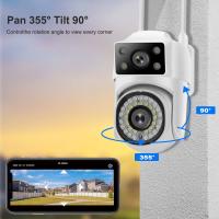 Cámara De Seguridad IP Exterior 4K 8MP WiFi Con Doble Lente Y Pantalla Doble Auto Seguimiento PTZ Zoom 8X Protección CCTV Vigilancia Video - details 8