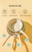 Sartén Antiadherente Grande 28cm Para Frying Pan Wok Pan Ideal Para Asado Y Tortitas Compatible Con Inducción Y Fogón Ecológico Sin Tapa - details 6