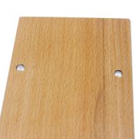 Campanas De Viento De Madera Para Mesa 1/3/7 Tonos Juguete Educativo Musical Para Niños Instrumento De Percusión Con Martillo Metal Plateado - details 14