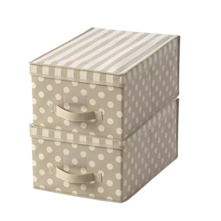 Cosatto - Cajas de Almacenamiento de Tela con Tapa - Pack de 2 - 1
