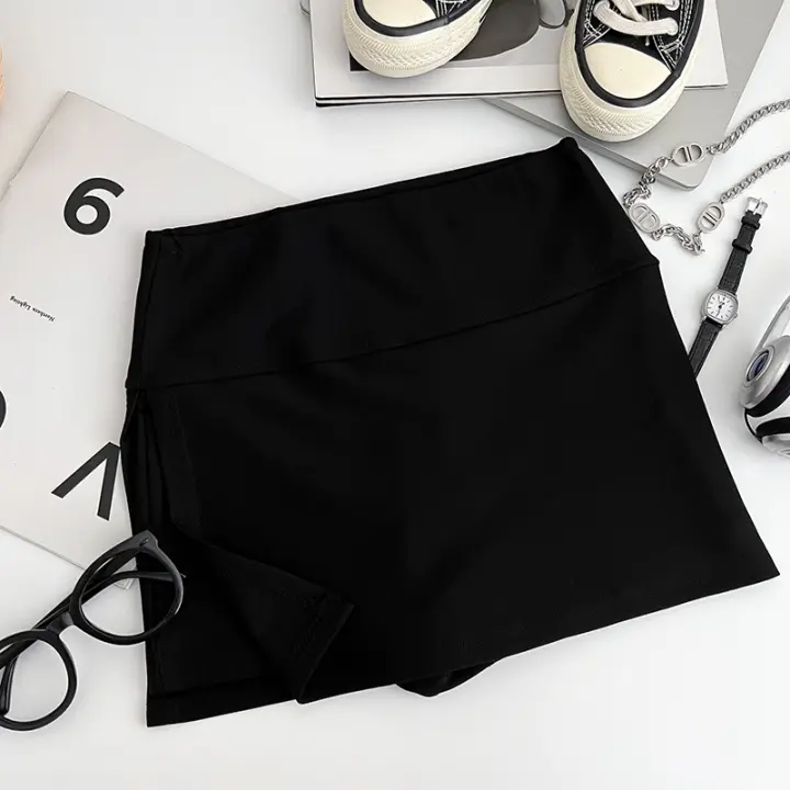 Shorts Deportivos Para Mujer Cintura Alta Yoga Ajustados Levantamiento De Glúteos Fitness Correr Elasticidad Alta Ciclismo - 1