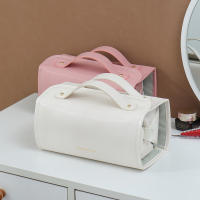 Bolso De Maquillaje Desmontable 4 En 1 Transparente Con Varios Compartment Plegable Para Viajes Y Exteriores Almacenamiento De Cosméticos - details 4