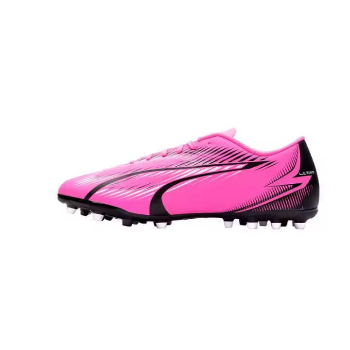 Puma Botas De Fútbol Puma Ultra Play Mg Rosa Blanco - 1