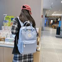 Mochila escolar portátil para adolescentes, bolsa de viaje de negocios, resistente al agua, de nailon, color negro, para mujer - details 12