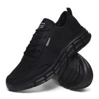 Sneakers Casuales Para Hombre MAEDEF Talla Grande 39-48 Malla Transpirable Ligera Cómodas Negras Para Caminar Y Uso Diario - details 3