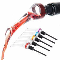 Aerador De Vino Profesional 2-en-1 Que Se Adhiere a Cualquier Botella De Vino Mejora El Sabor Y El Bouquet Spout Pourer De Botella De Vino - details 0