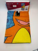 Toalla Playa Piscina infantil Pokemon iniciales Oficial 70x140cm de microfibra para niños - details 2