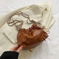 Bolso De Hombro Para Mujer Diseño Pliega Unilateral Cuero PU Bolso De Mano Sencillo Casual Bolso De Buho Pequeño Con Cremallera - details 5