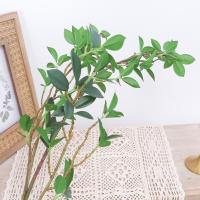 Planta Artificial De Ficus Con Ramas Largas 67/108CM Decoración Para Escenas Fotográficas Oficina Hogar Jardín Bodas - details 5