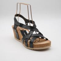 Virucci - Sandalias Tacón Casual de Mujer Cómodas Modernas 855 disponible en Beige, Blanco, Cuero, Negro - details 3