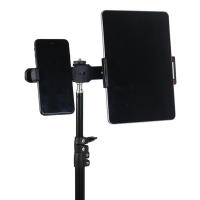 Soporte Universal Para Móvil Con Dos Barras Cruzadas Ajustables Accesorio Multifuncional Para Tripie De Grabación De Vídeo Y Streaming - details 1