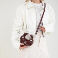 Bolso Mini Retro Versátil Para Mujer Con Gran Hebilla Lujo Diseñador Bolso Cruzado De Hombro Para Mujer Streetwear Material PU - details 16