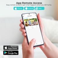 Cámara IP BESDER 8MP Wifi 4K 180 Panorámica Al Aire Libre Con Audio Bidireccional CCTV Inalámbrico IR Vigilancia Doméstica - details 8