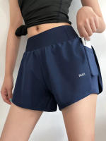 Shorts De Correr Para Mujer Con Bolsillo Anti-Exposición Y Corte Ajustado Fitness Entrenamiento Ligero Y Secado Rápido Yoga - details 9