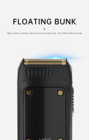 VGR 353 Afeitadora Eléctrica Profesional Recargable Para Hombres Trimmer De Pelo Portátil Afeitadora De Barba Mini Para El Rostro Material De Hoja De Acero Inoxidable - details 9