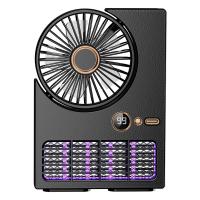 Lámpara Repelente de mosquitos con ventilador dos en uno para acampar, Carga USB, Repelente de mosquitos para Exterior, Repelente de mosquitos con Carga Eléctrica, se puede Colgar en la pared, ventilador Silencioso portátil - details 0