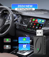 Adaptador Wireless Carplay Para Coche Android Auto 5G Wifi Bluetooth Compatible Con Chevrolet Buick Peugeot VW Toyota Skoda Volvo Kia Jeep Chery MG Ford - details 1