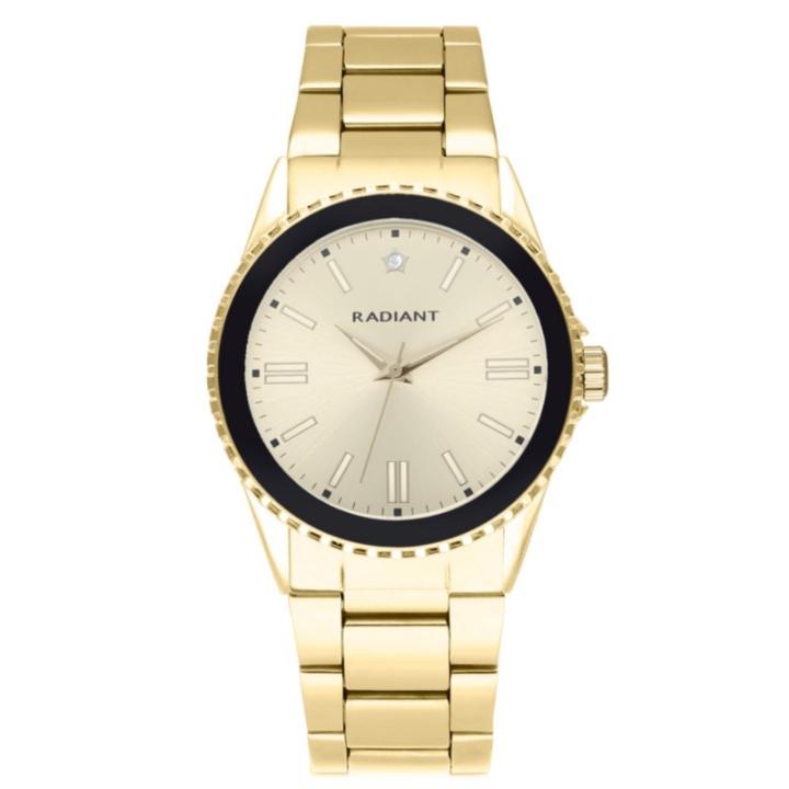 Orologio Radiant Analogico RA576203: Uomo, Acciaio, Quadrante Nero, Impermeabile 5 ATM, Stile Quotidiano