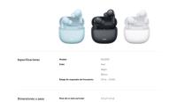 Xiaomi Redmi Buds 8 Lite - Auriculares inalámbricos con ANC, Bluetooth 5.4, 36 h de batería, IP54 y diseño ergonómico - details 21