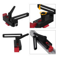 Aluminio Stop De Rieble Para Trabajo Con Madera Limitador De Camino T-Slot Workbench Conector Deslizante Y Stopper De Fosa - details 33