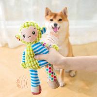 Juguete De Peluche Para Perros Forma De Animales Interactivo Masticable Para Pequeños Y Grandes Perros Perro Pupilo Entrenamiento Accesorios - details 3