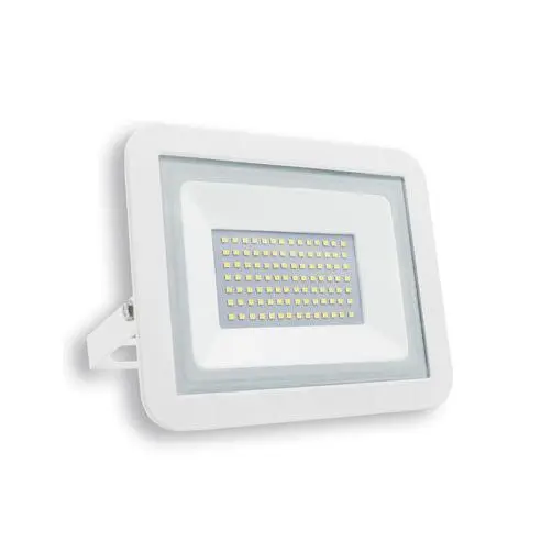 Proyector led plano blanco matel ip65 50w fría - 1