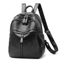 Mujer Bolso Antirrobo Casual De Cuero PU Suave Gran Capacidad Dual Uso Bolsa De Hombro Con Capa De Computadora Para Mujer - details 2
