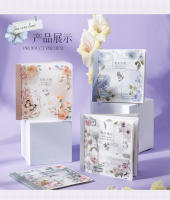 Yoofun 20pcs Etiquetas De Estación Con Pétalos Y Papel Washi Para Regalos Tarjetas De Diario Scrapbooking Decoración De Cuaderno - details 2